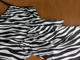 ست تاپ و شلوارک طرح زبرا 231