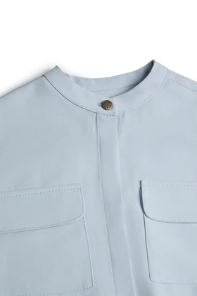 شومیز کرپ - 3140