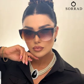 عینک زنانه شنل / فریم کائوچو عدسی پلی کربنات