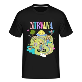 تیشرت طرح گروه نیروانا nirvana