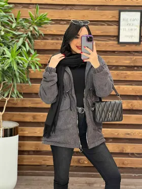 پالتو کبریتی کمرگت داخل ببعی