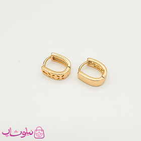 گوشواره کوچک مستطیلی ساده ژوپینگ