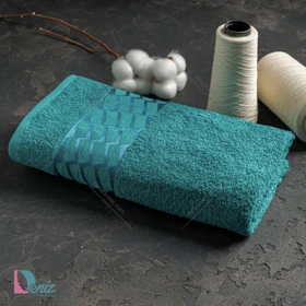 حوله حمامی طرح آرام رنگ کله غازی