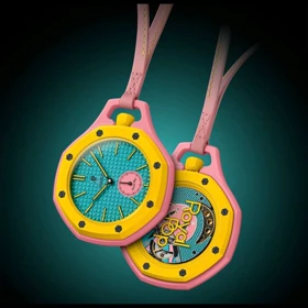 ساعت رویال پاپ صورتی Royal Pop , OMEGA X AP