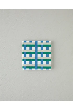 دستمال کاغذی English Home مدل Retro Plaid - سبز