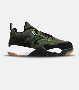 کتانی ساق‌دار بزرگ پا سبز Nike air jordan 4