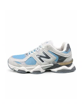 کفش کتانی بزرگ پا مدل نیوبالانس 9060 کرم آبی New Balance 9060