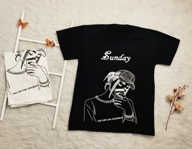 تیشرت نگین‌دار زنانه کد 403039