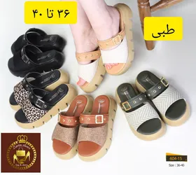 صندل و روفرشی لژدار زنانه تمام طبی 604-15