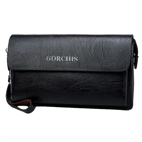 کیف دستی مردانه ضد سرقت گورجیس GORCHIS مدل 558 با قفل رمزدار