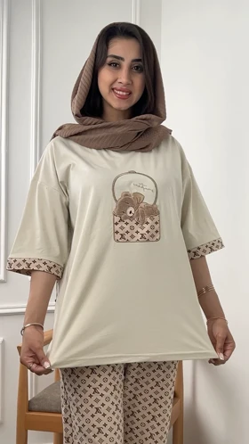 تی‌شرت و شلوار خرس
