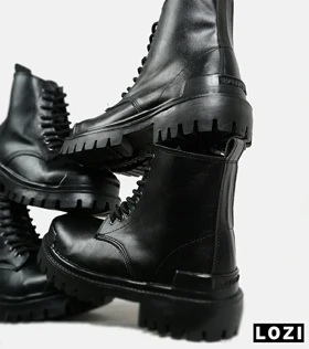 بوت مردانه مشکی BALENCIAGA