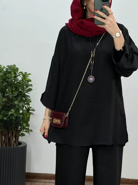 ست مانتو و شلوار ویوات 4