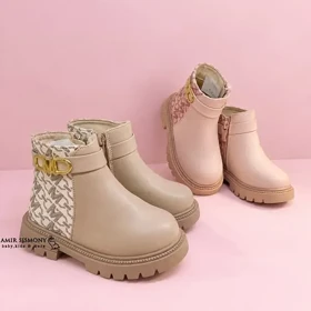 بوت دخترانه چرم کد 218