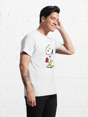 تیشرت Snoopy طرح Pinky Pink Snoopy کد 199806