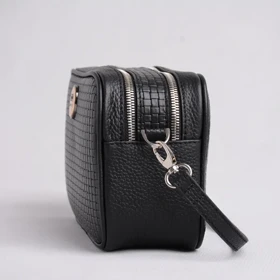 کیف چرم زنانه دوشی حصیری