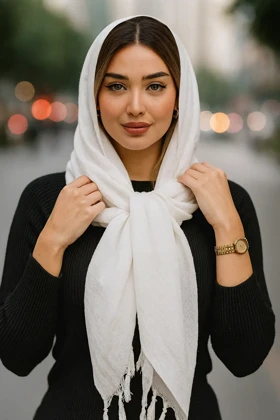 شال نخی ریشه سرخ‌پوستی | انتخابی خاص برای استایل مدرن و چهار فصل