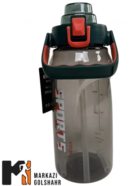 قمقمه ورزشی نی دار 1800 میلی لیتری کد 436