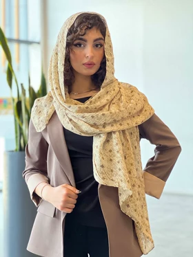 شال بهاره میا (نسکافه ای)