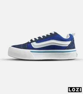 کفش اسنیکرزمردانه آبی سرمه ای VANS مدل 7798