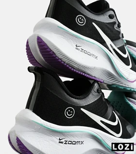کفش کتانی مردانه و زنانه مشکی سفید NIKE zoom x smiley