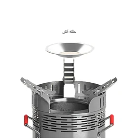 اجاق هیزمی فن دار کمپینگ SNOW HAWK SN-Q16