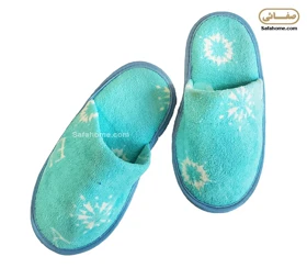 دمپایی حوله ای بچگانه پودایران طرح فروزن