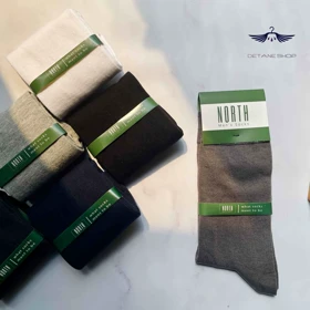 جوراب مردانه ساده برند نورث کد307 (فیلی)