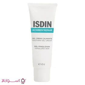 ژل کرم ترمیم کننده پوست ایزدین مدل acniben repair حجم 40 میل