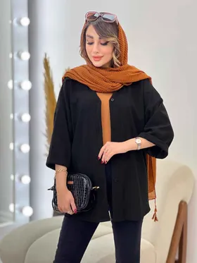 مانتو آستین پاکتی ارمغان