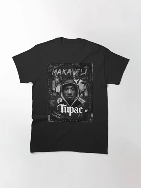 تیشرت لانگ 2PAC طرح Tupac Shakur Classic T-Shirt کد 189946