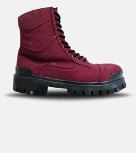بوت مردانه قرمز BALENCIAGA