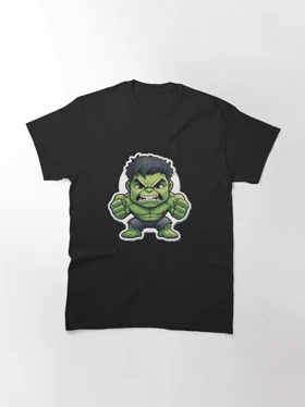 تیشرت کلاسیک مارول | تیشرت Marvel طرح Hulkpedia کد 112399
