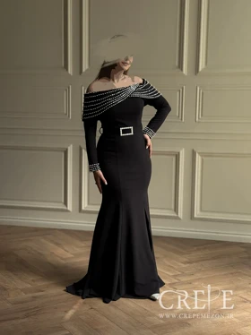 ماکسی والن دار مرواریدی