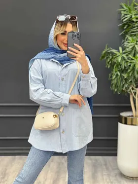 مانتو لینن برش‌دار
