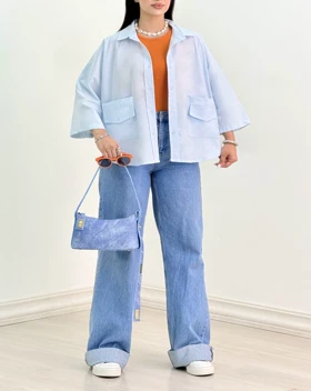 شومیز پانچ سارا(38)کد:5649