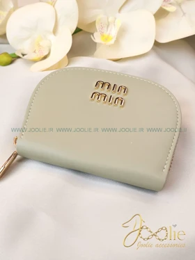 کیف پول جاکارتی زنانه وارداتی مدل min min کد B1069 (سبز)