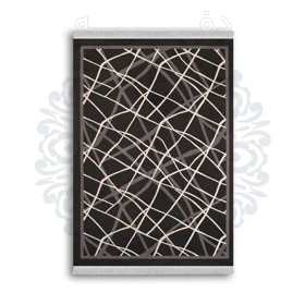 *جدید* فرشینه از جنس پارچه شانل مخمل ترک طرح فانتزی برند دفه کد 272