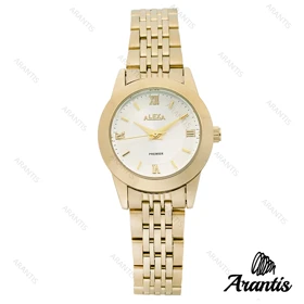 ساعت الکسا A0099 زنانه تمام طلایی w-10095