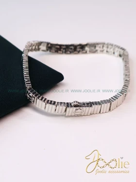 دستبند زنانه طرح طلا مدل کارتیه آنلیمیت لاو کد B2180 (سیلور)