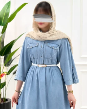 پیراهن جین کاغذی