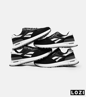 کفش کتانی مشکی سفید REEBOK Unphased Pro مدل 5172