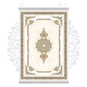 فرشینه از جنس پارچه هازان مخمل ترک طرح سنتی و مدرن برند دفه کد DHU98