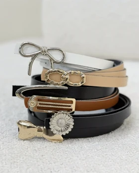 کمربند چرم باریک