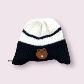 کلاه نوزادی پسرانه بافت تدی