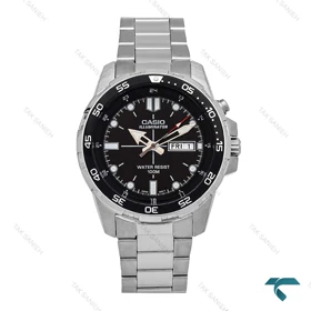 ساعت کاسیو MTD_1079D مردانه سیلور صفحه مشکی Casio-6659-G