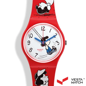 ساعت مچی مردانه و زنانه سواچ SWATCH مدل SO28Z106