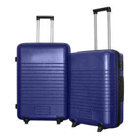 چمدان ماژرو مدل ارشا مجموعه 2 عددی (سرمه‌ای)