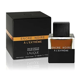 ادوتویلت مردانه لالیک مدل Encre Noire A L'Extreme حجم 100 میلی لیتر