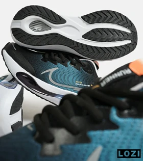 کفش کتانی مردانه و زنانه مشکی سرمه ای Nike pro running v02 مدل 6323
